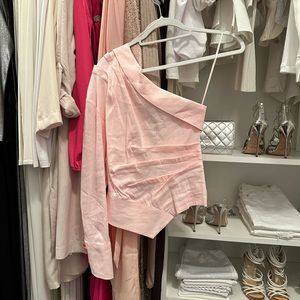 ZARA one shoulder top